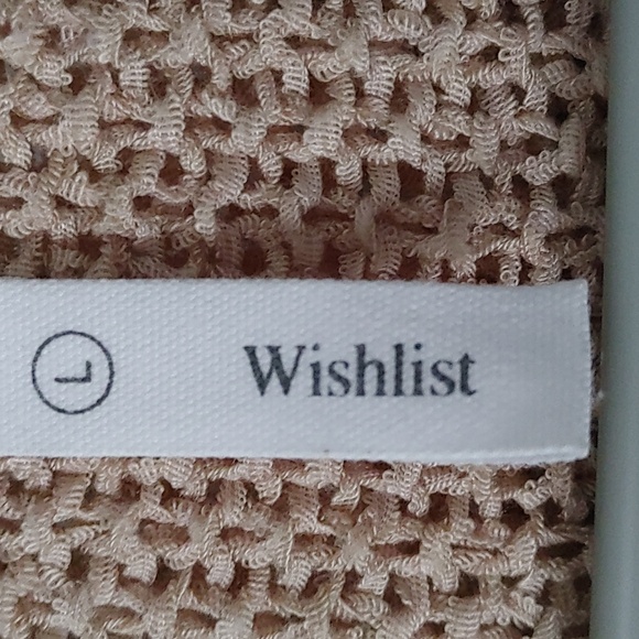 Wishlist Tan Women's Lg Hooded Open Cardigan With Pockets - Picture 2 of 5